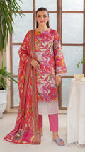 Unstitched Chikankari 3 Piece Lawn - Afreen Collection