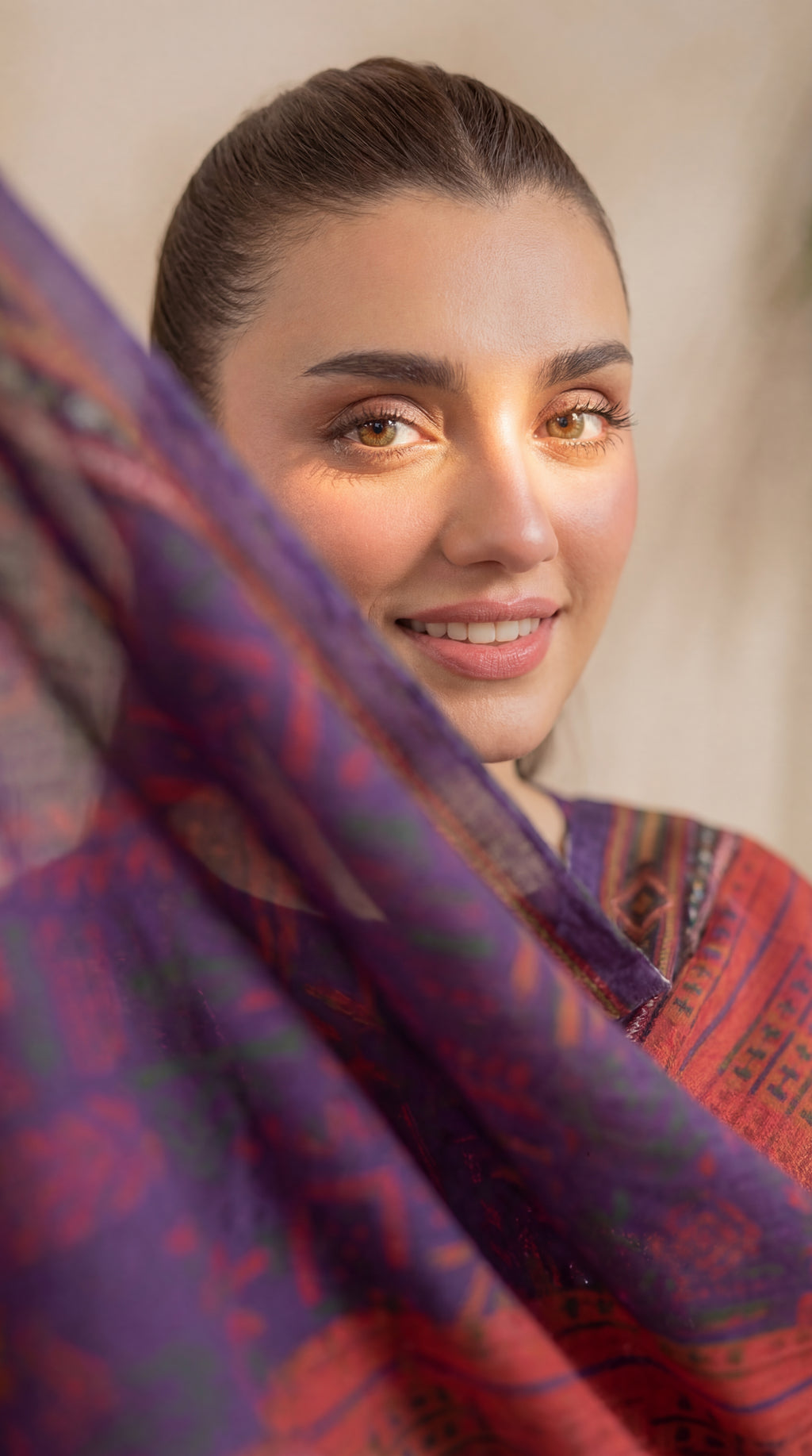 Unstitched Chikankari 3 Piece Lawn - Afreen Collection